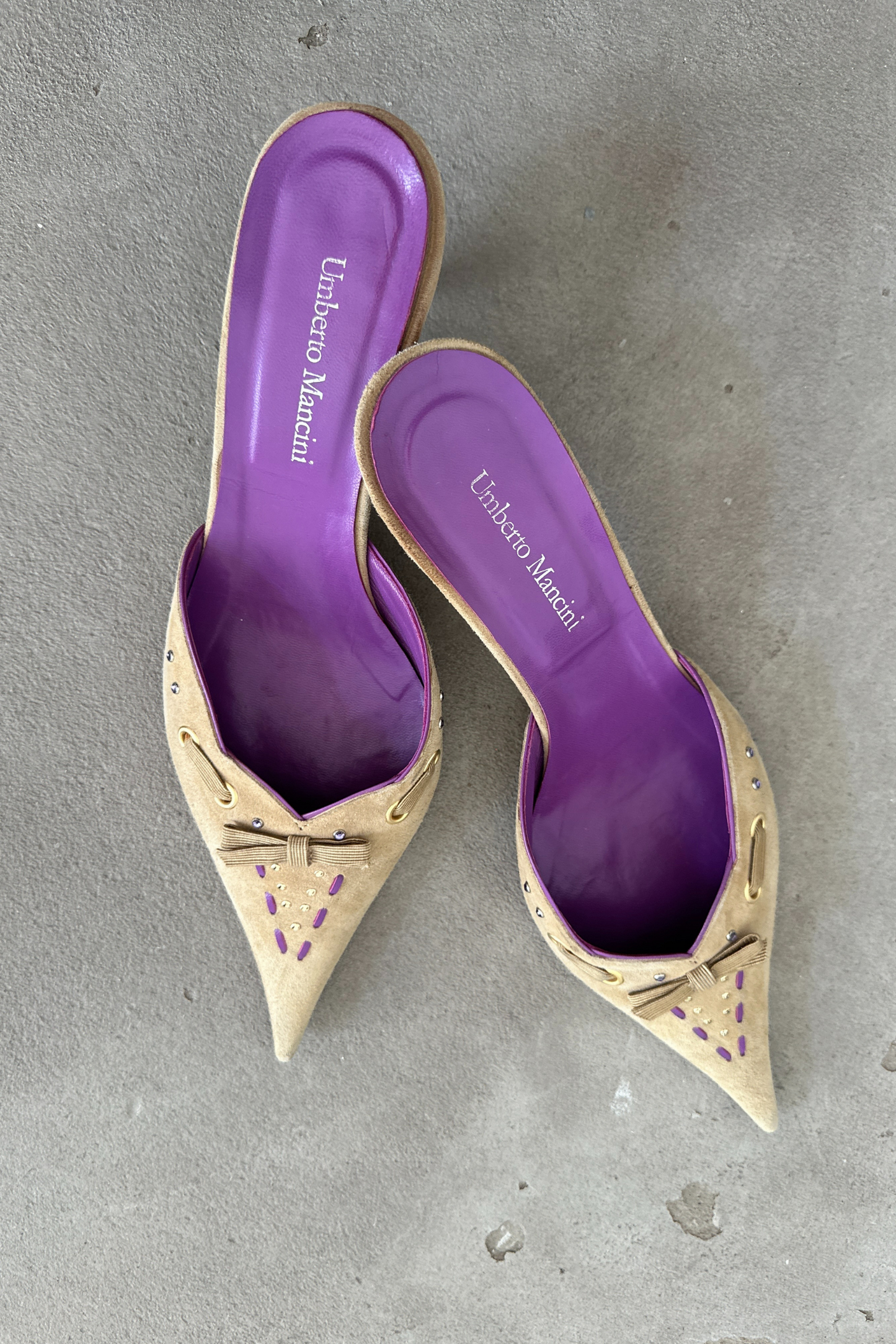 Umberto Mancini vintage kitten heels (EU 38.5)