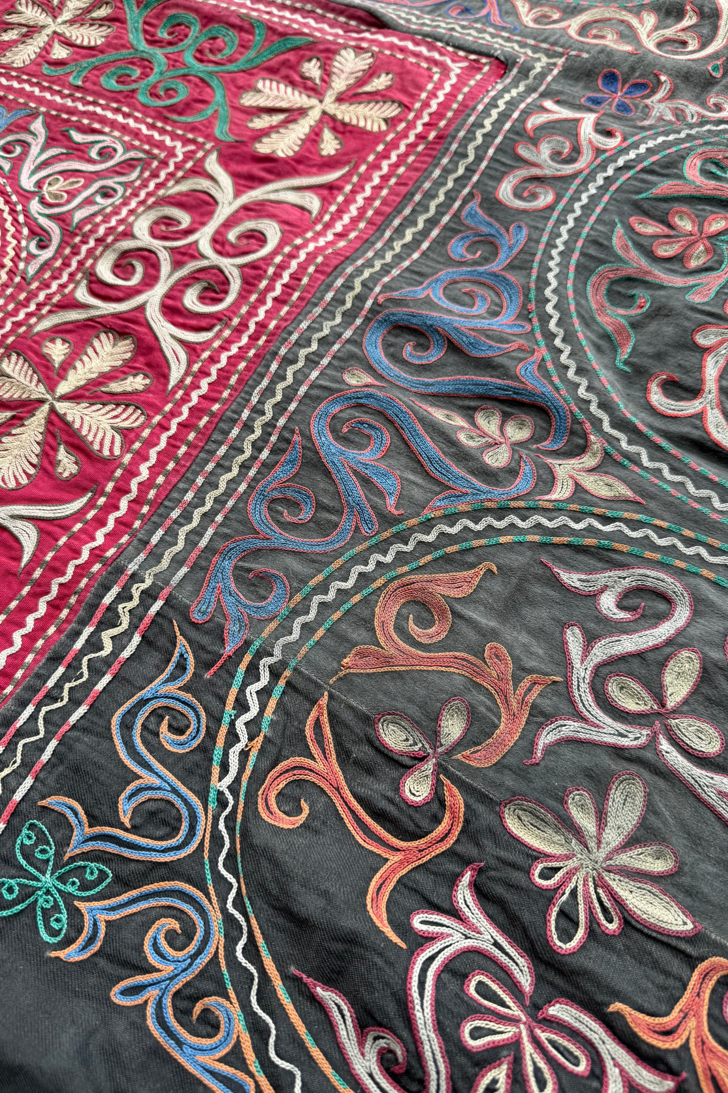 Vintage Qazaq wall hanging Tus kiiz #10