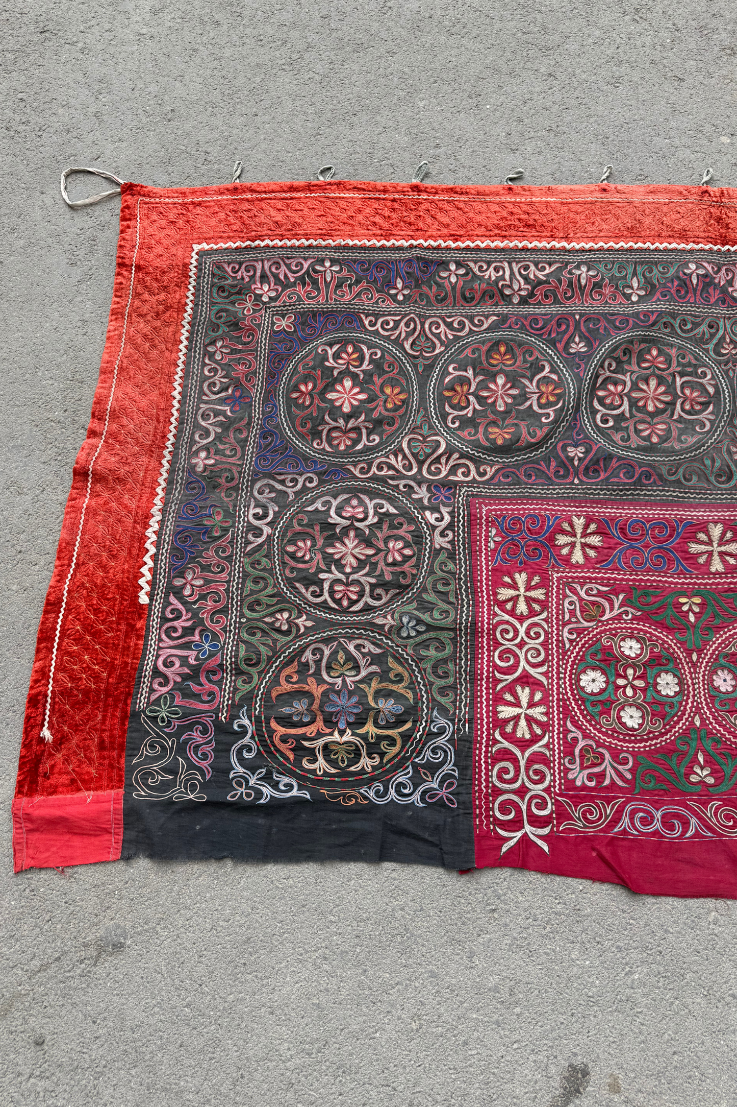 Vintage Qazaq wall hanging Tus kiiz #10
