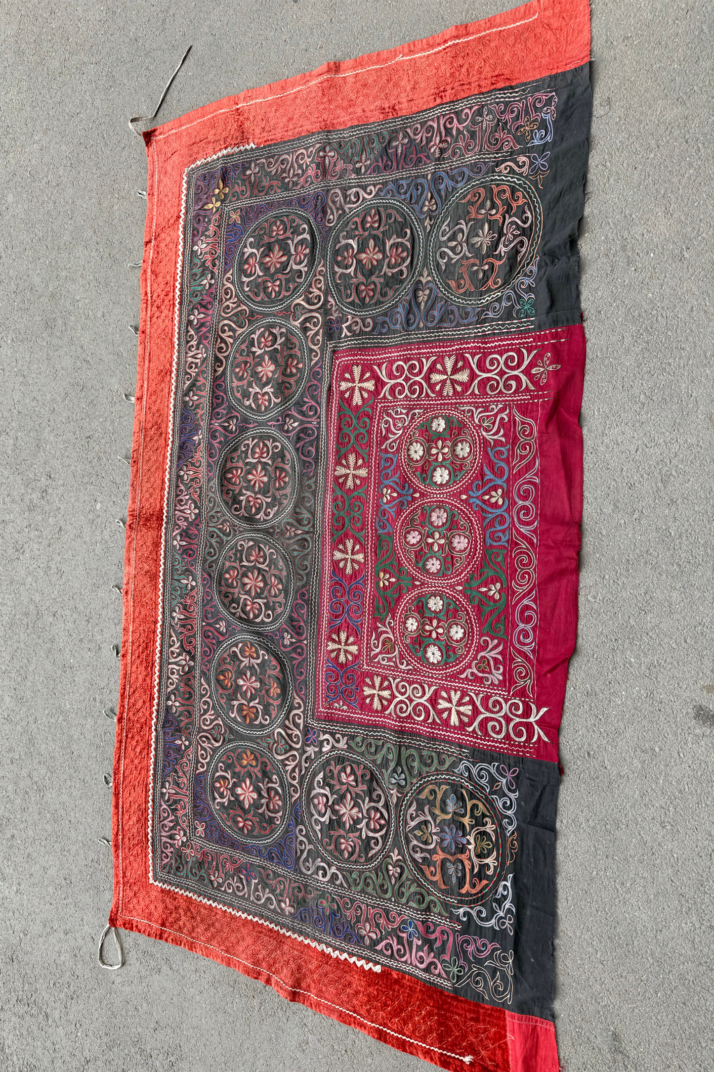 Vintage Qazaq wall hanging Tus kiiz #10