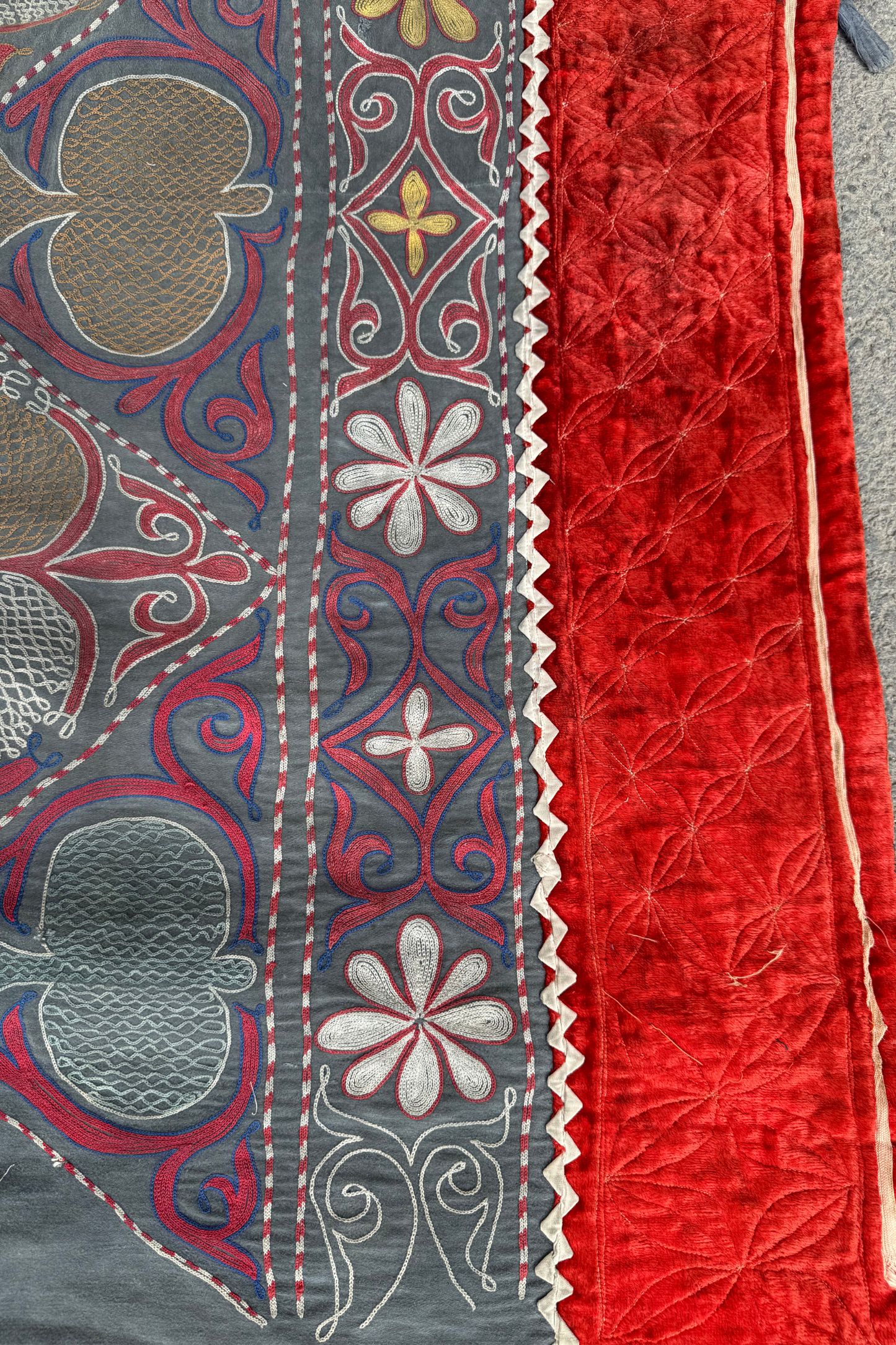 Vintage Qazaq wall hanging Tus kiiz #11