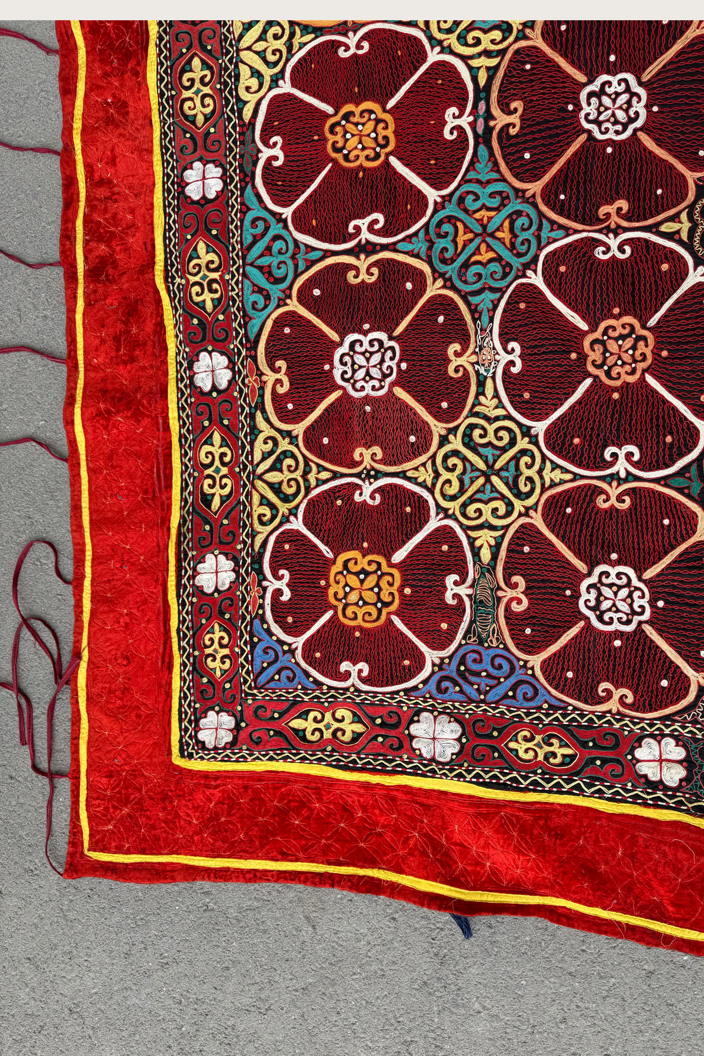 Vintage Qazaq wall hanging Tus kiiz #3