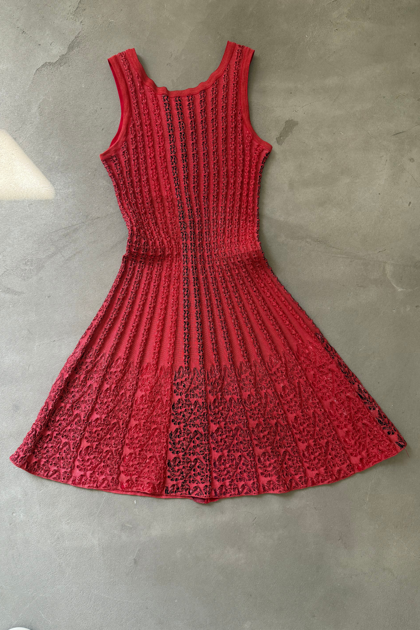 Alaïa vintage dress in red (FR 38, S)