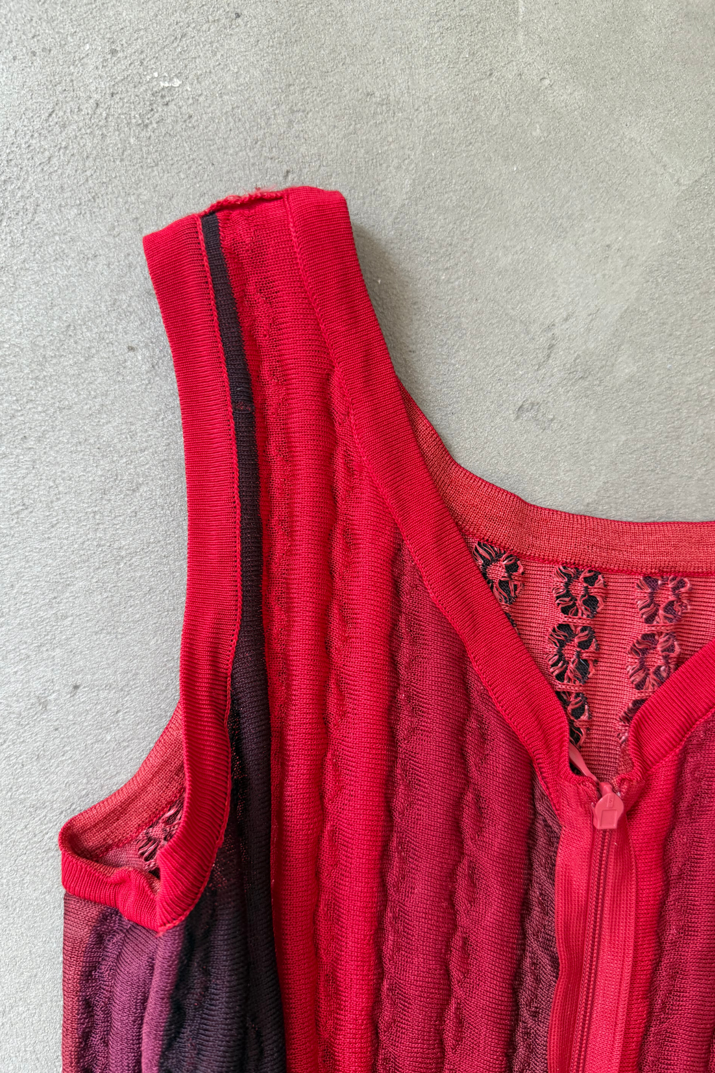 Alaïa vintage dress in red (FR 38, S)