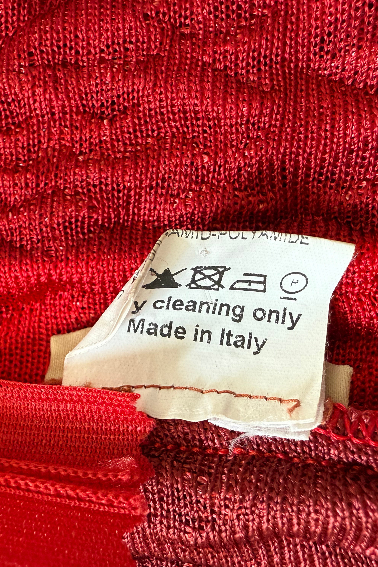 Alaïa vintage dress in red (FR 38, S)