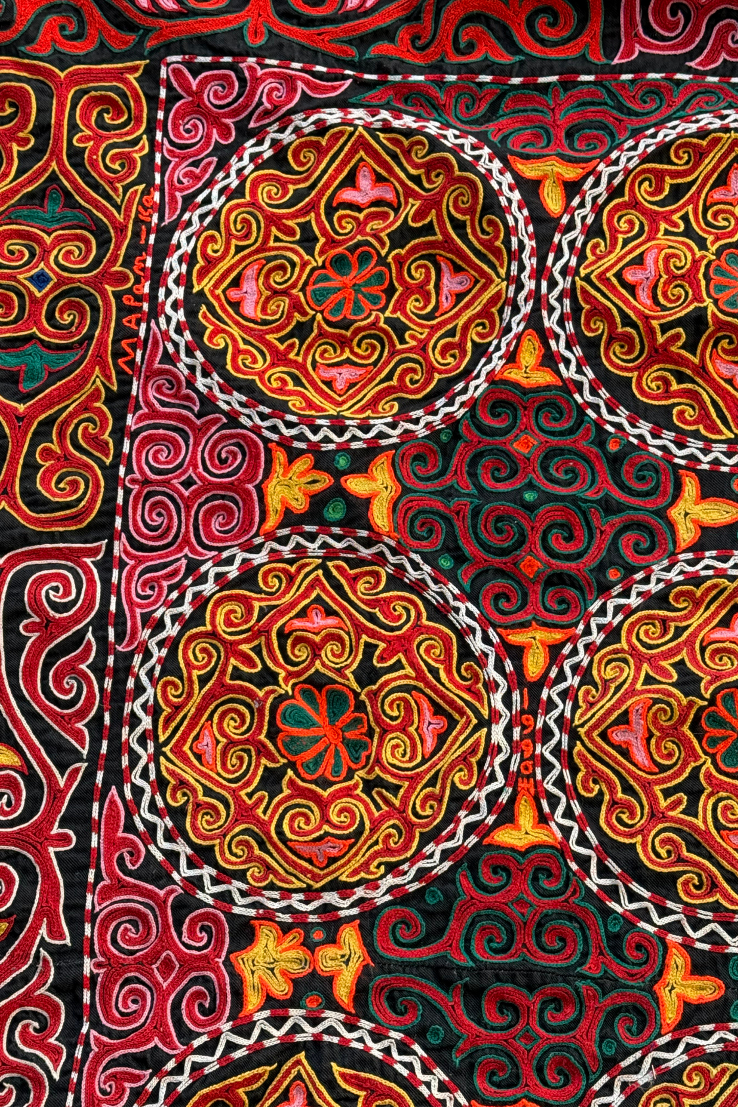 Vintage Qazaq wall hanging Tus kiiz #4