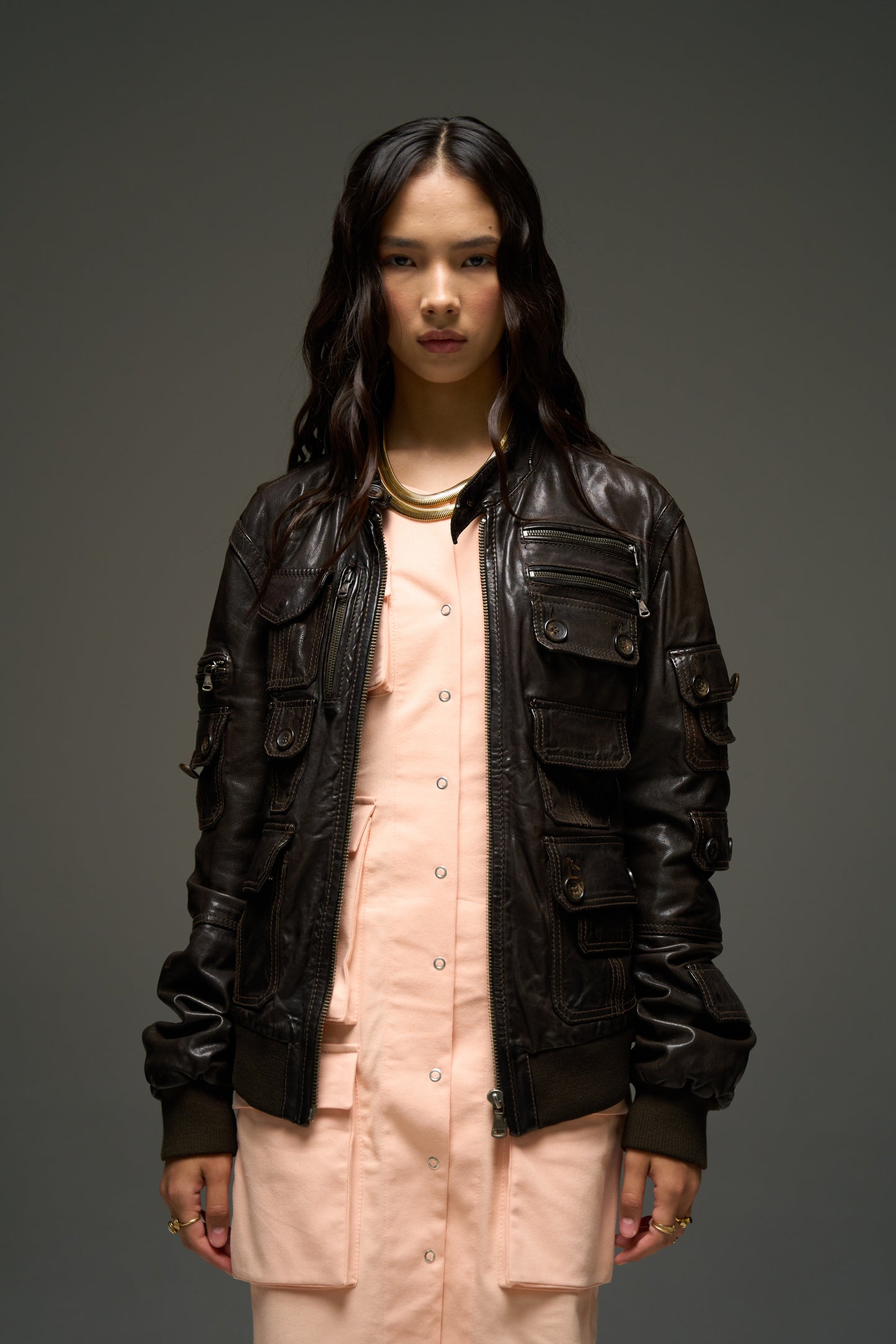 Vintage Dolce & Gabbana Leather Jacket