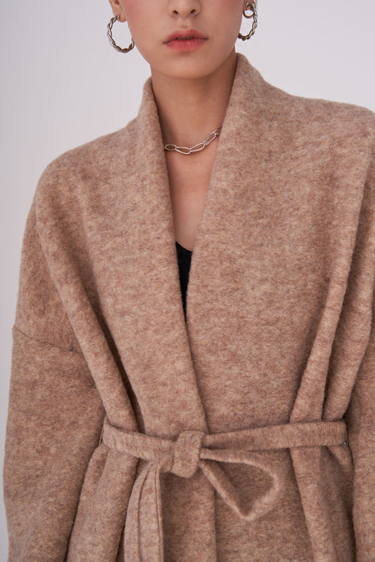 MUNI cardigan in camel