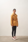 ELLE coat short in mustard