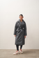 ELLE coat long in graphite