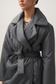 ELLE coat long in graphite