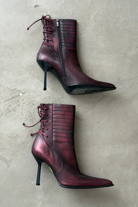Nando Muzi Vintage Leather Boots made in Italy