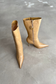 Fabi vintage leather boots in camel (EU 39)