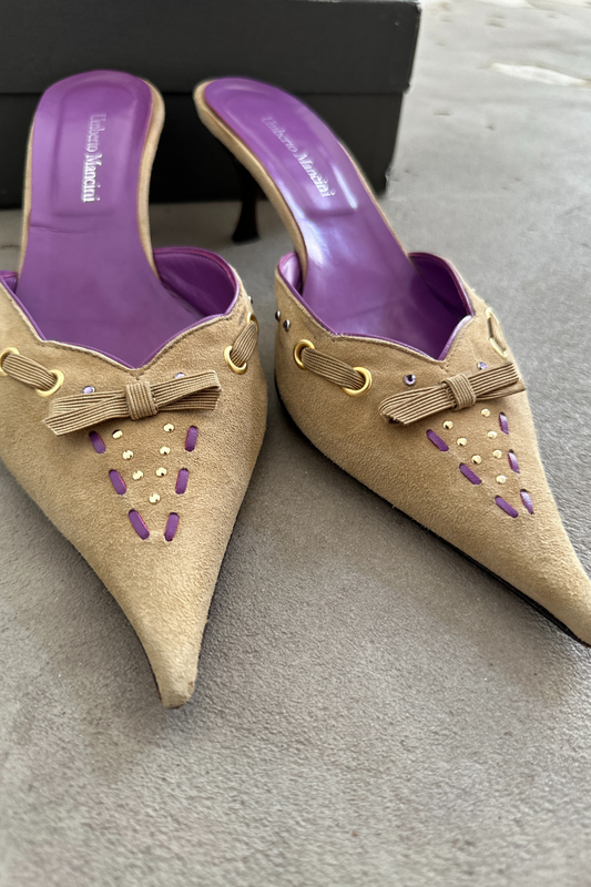 Umberto Mancini vintage kitten heels (EU 38.5)