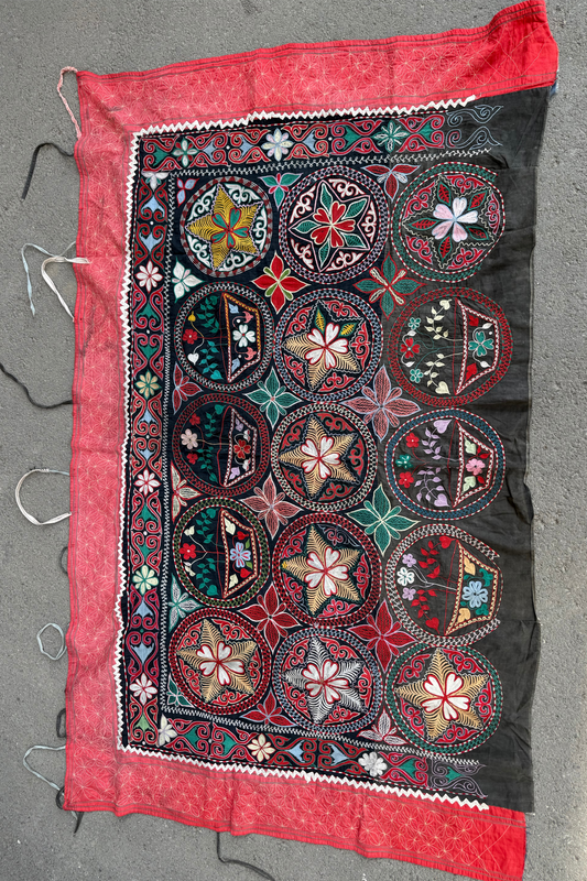 Vintage Qazaq wall hanging Tus kiiz #18