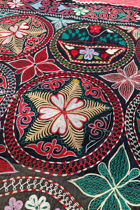 Vintage Qazaq wall hanging Tus kiiz #18