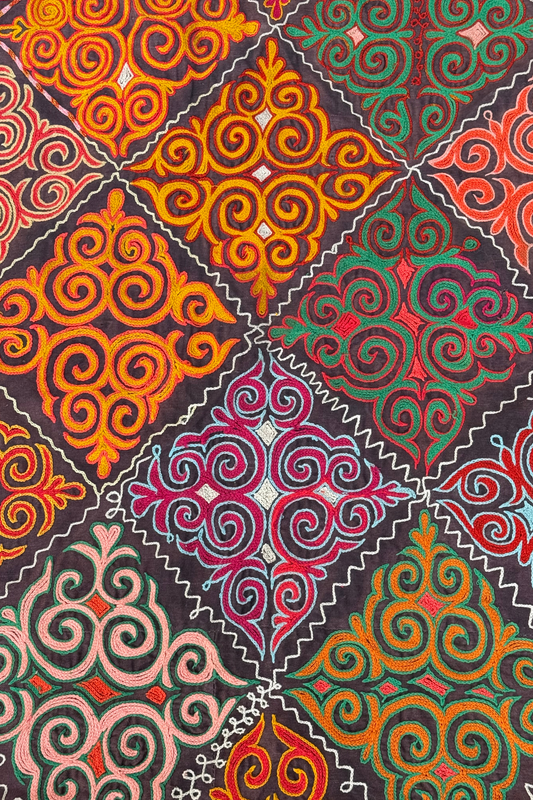 Vintage Qazaq wall hanging Tus kiiz #20