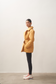 ELLE coat short in mustard