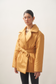 ELLE coat short in mustard