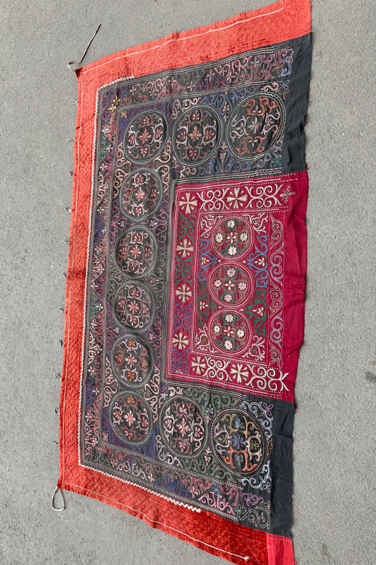 Vintage Qazaq wall hanging Tus kiiz #10