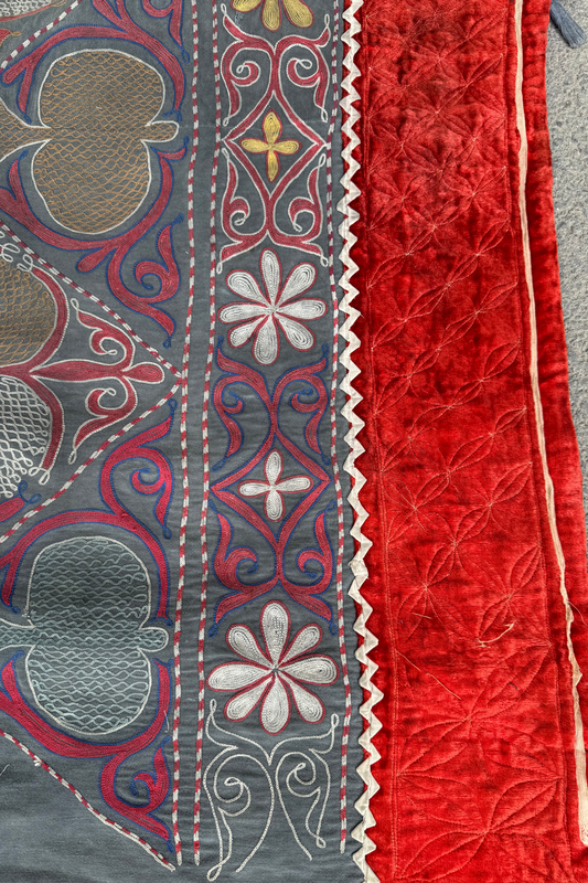 Vintage Qazaq wall hanging Tus kiiz #11