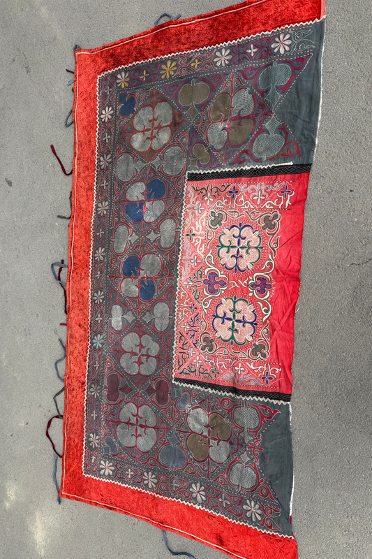 Vintage Qazaq wall hanging Tus kiiz #11