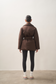 ELLE coat short in chocolate