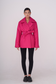 ELLE coat short in fuchsia
