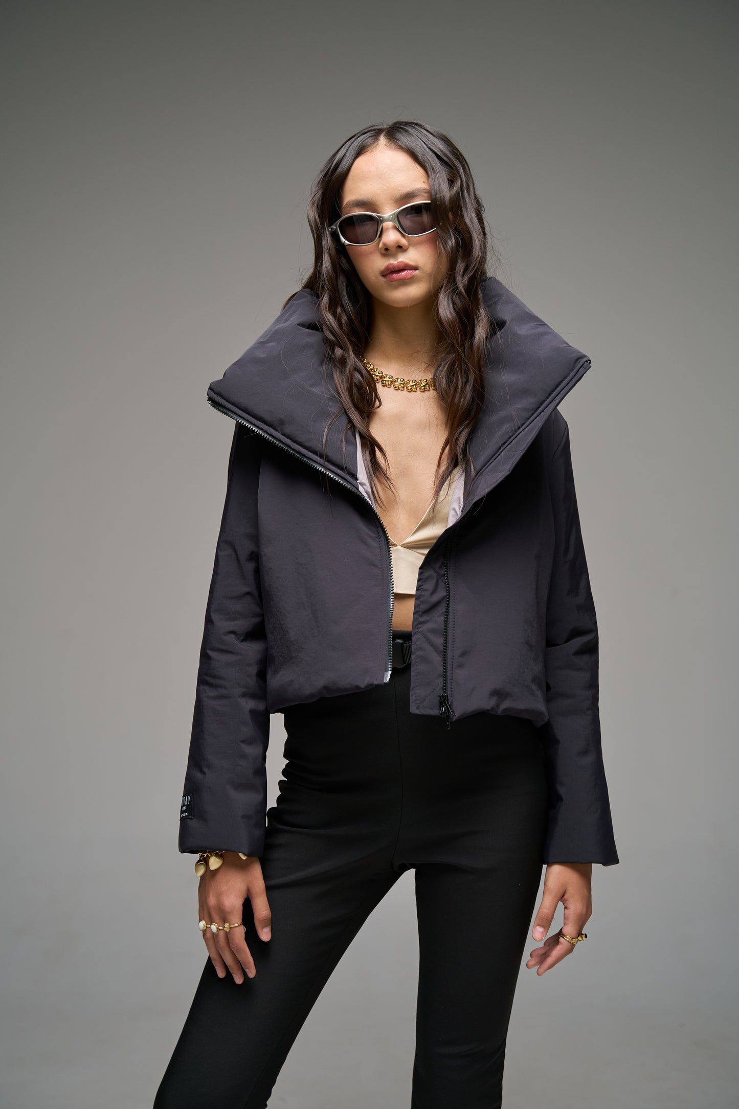 Jacket 912 micro in black