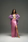 Silk wrap skirt