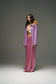 Silk wrap skirt