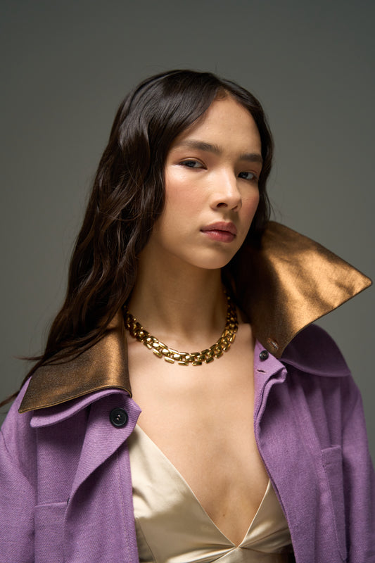 Jacket 227 in purple