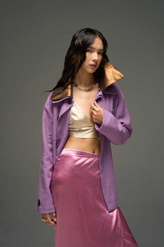 Jacket 227 in purple