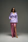 Silk wrap skirt