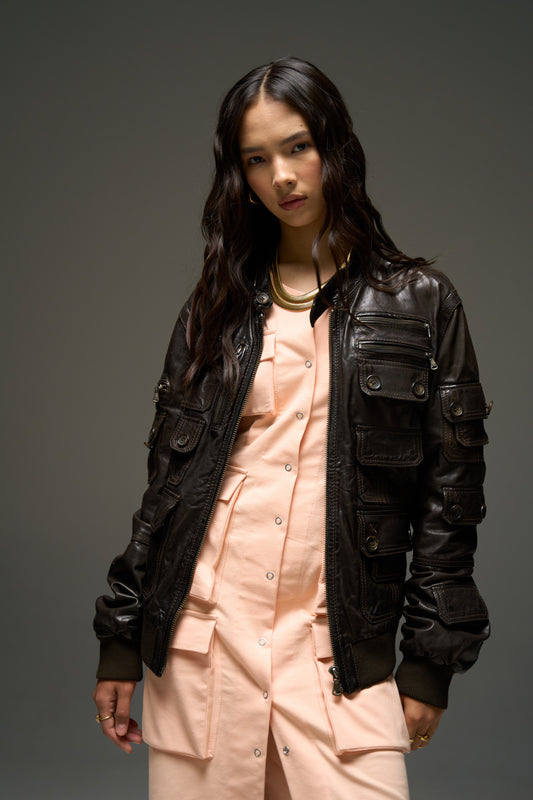Vintage Dolce & Gabbana Leather Jacket