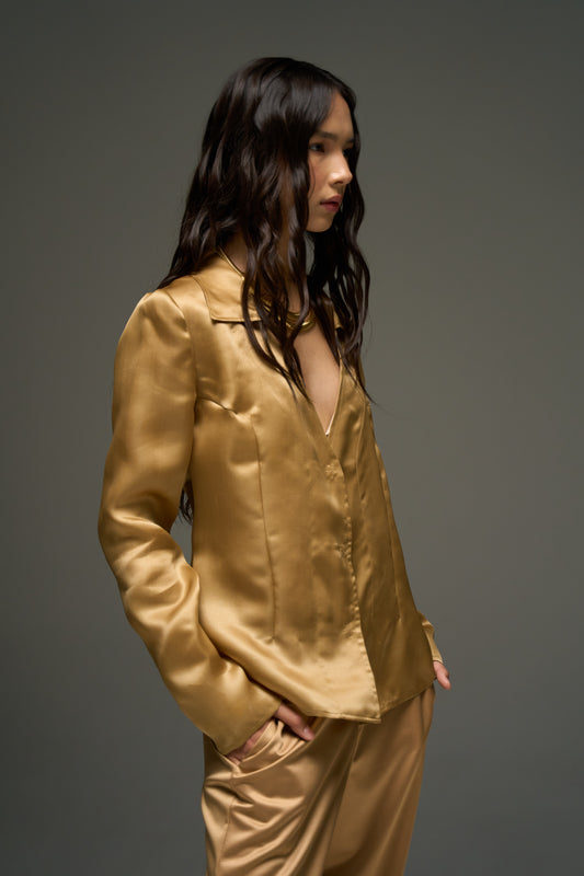 Arqaiym Blazer in bronze