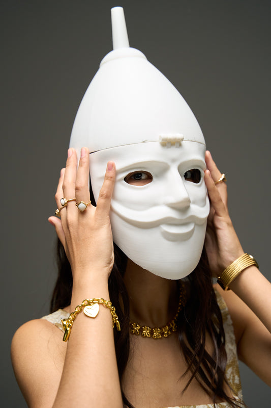 Qypshaq / kipchak / cuman warrior mask 3D printed