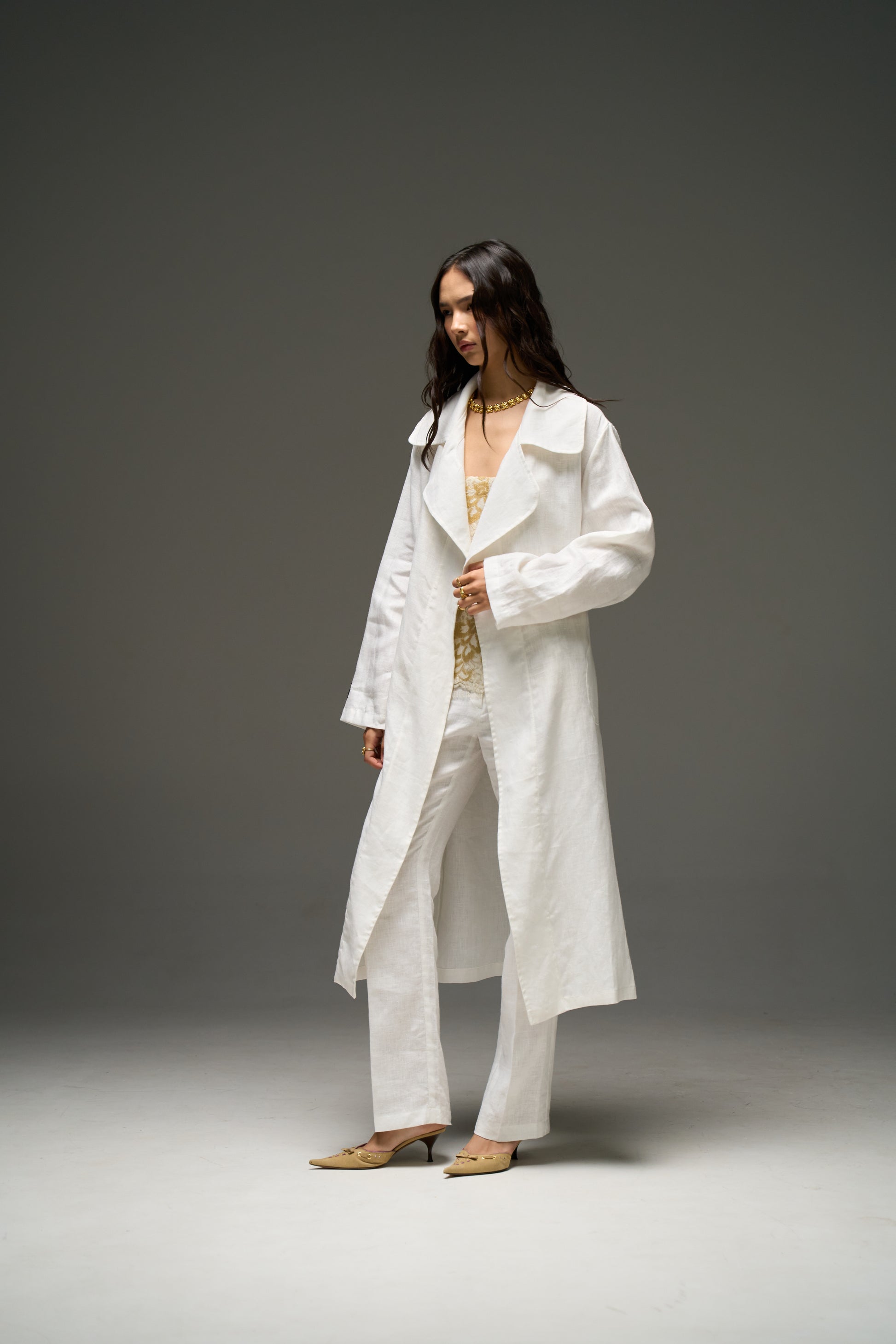 Clothing Nau Trench Coat NAU Trench Coat In Steel – SUTAY