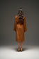 NAU trench coat in caramel