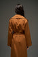 NAU trench coat in caramel