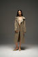NAU trench coat in steel