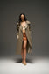 NAU trench coat in steel