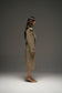 NAU trench coat in steel