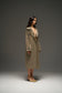 NAU trench coat in steel