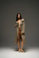NAU trench coat in steel