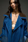 NAU trench coat in denim