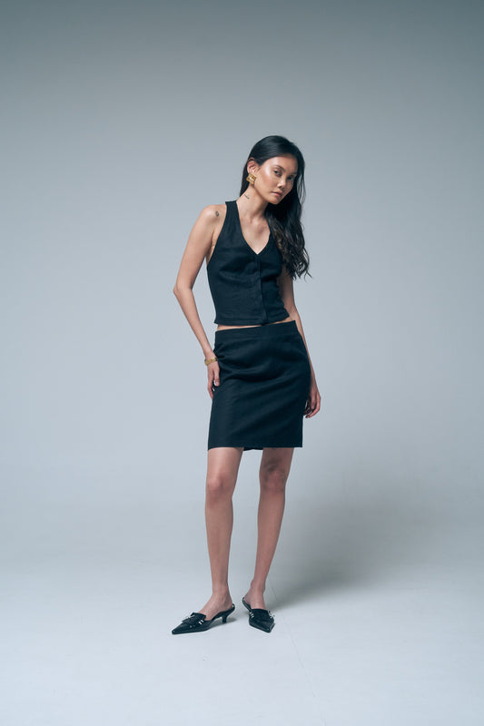 061 Skirt mini black
