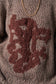 Lion Head Pullover in grey