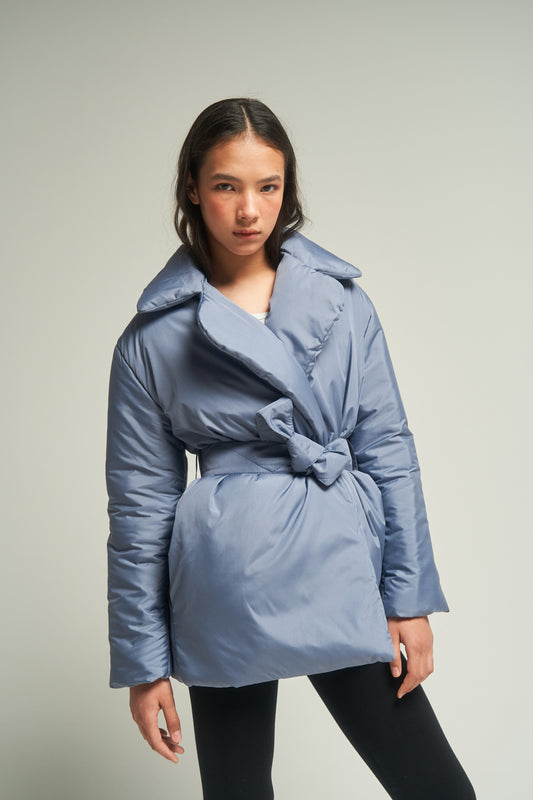 ELLE coat short in denim