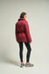 ELLE coat short in bordo